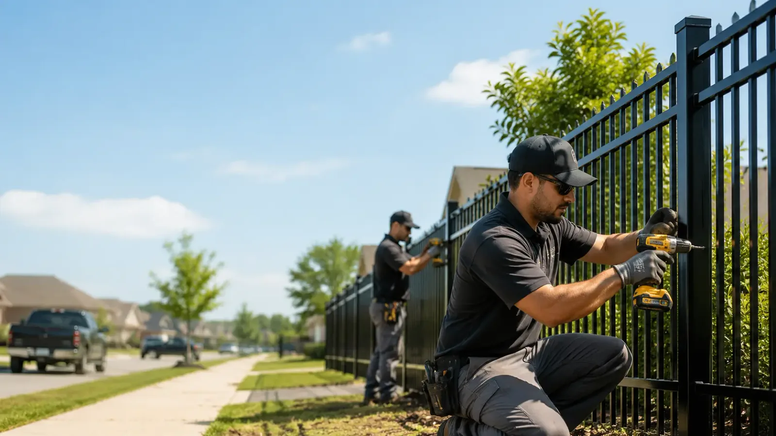 Metal Fence Installation in Sumner, IA